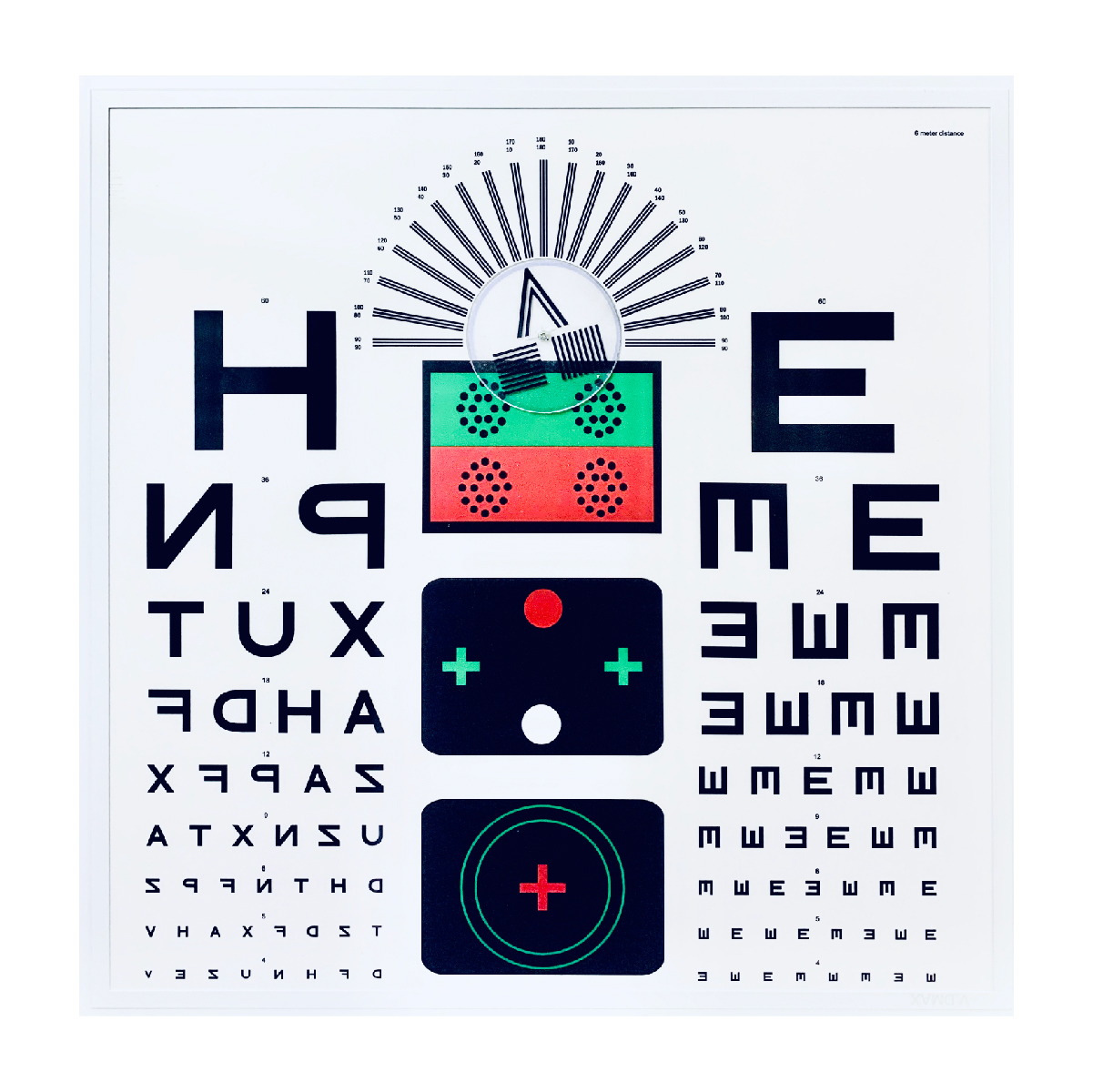 Visual Acuity Chart | ophthalmic equipment